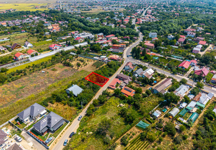 Oportunitate Domnesti teren 400mp lotizat posibilitate marire